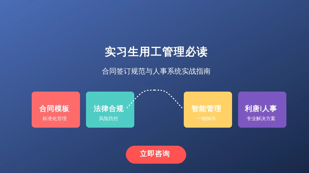 实习生用工管理必读：合同签订规范与人事系统实战指南