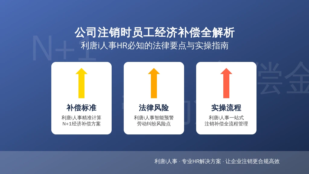 公司注销时，经济补偿按哪几条算