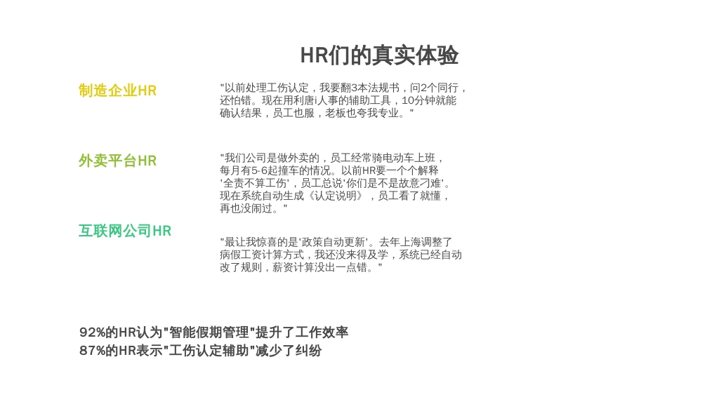 服务质量与客户评价：HR们的“用后感”有多真实？
