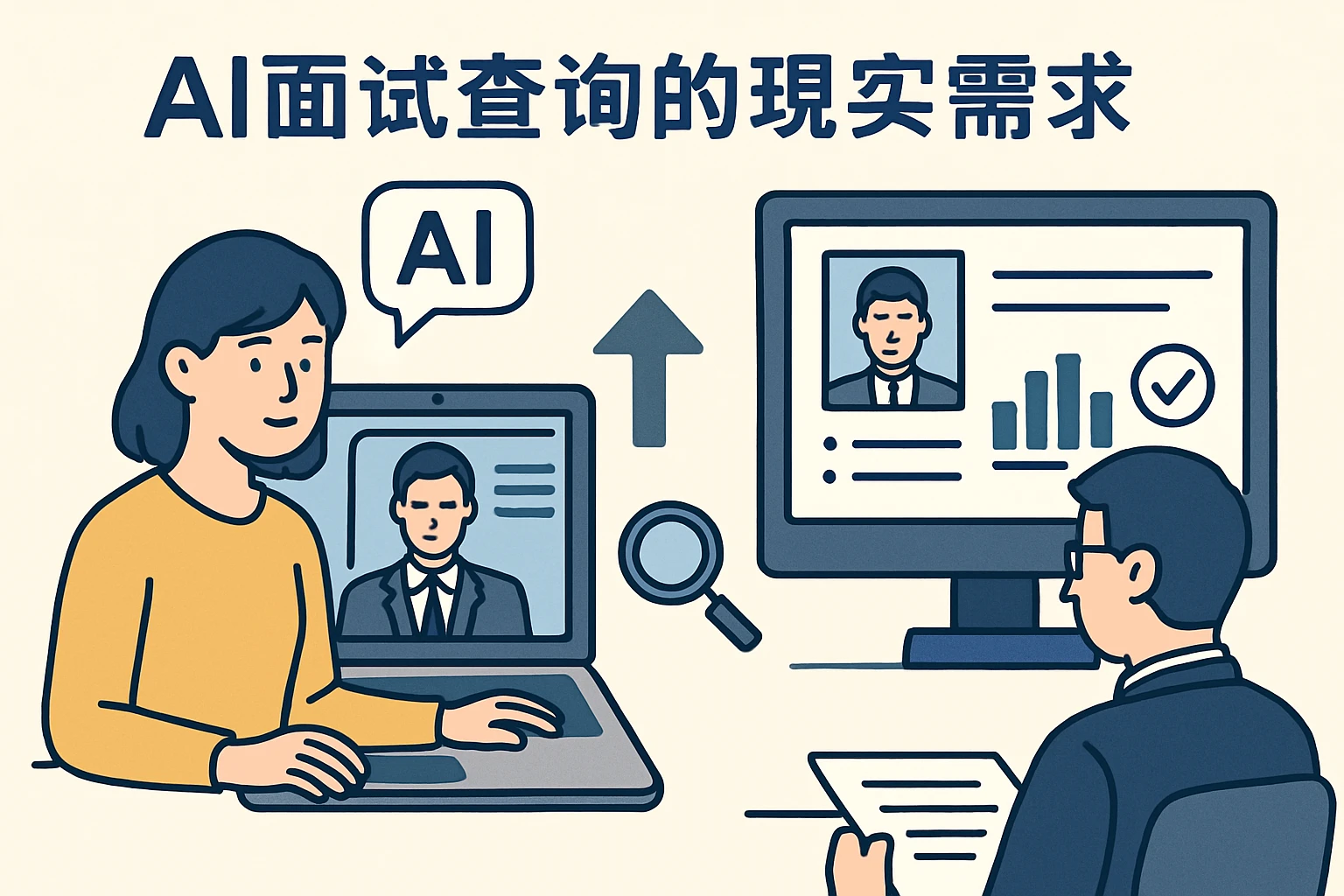 AI面试查询的现实需求
