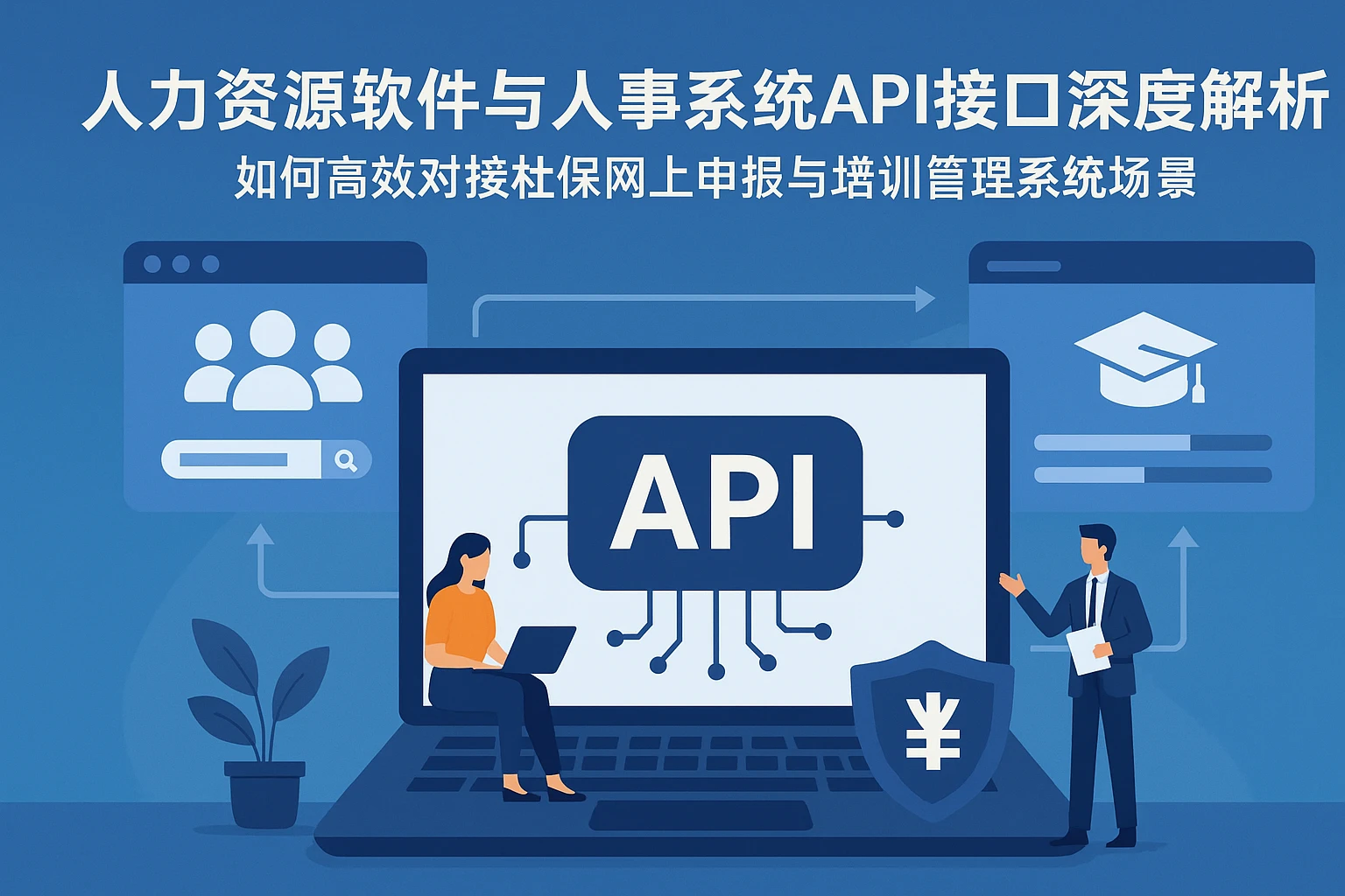 人力资源软件与人事系统API接口深度解析:如何高效对接社保网上申报与培训管理系统场景