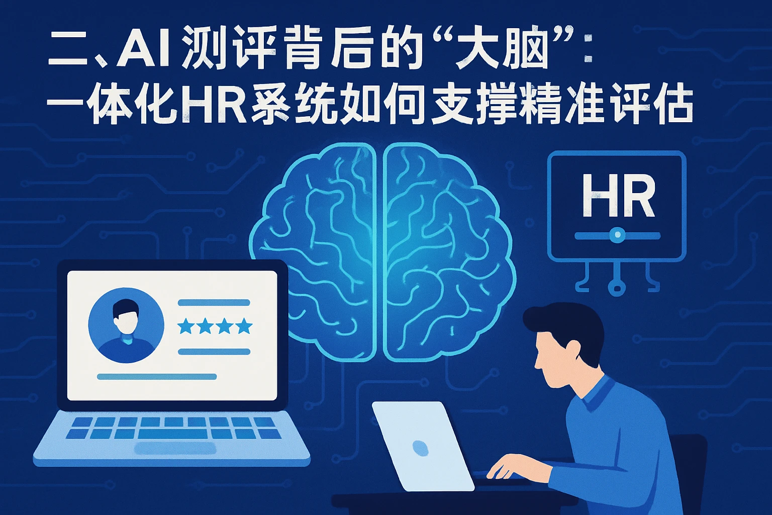 二、AI测评背后的“大脑”：一体化HR系统如何支撑精准评估