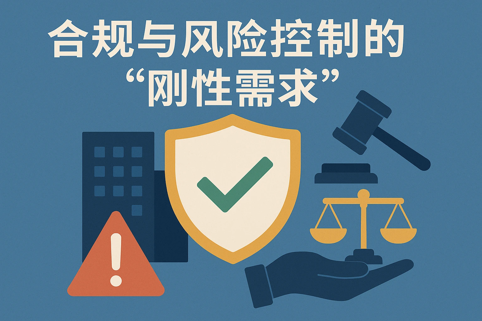 2. 合规与风险控制的“刚性需求”