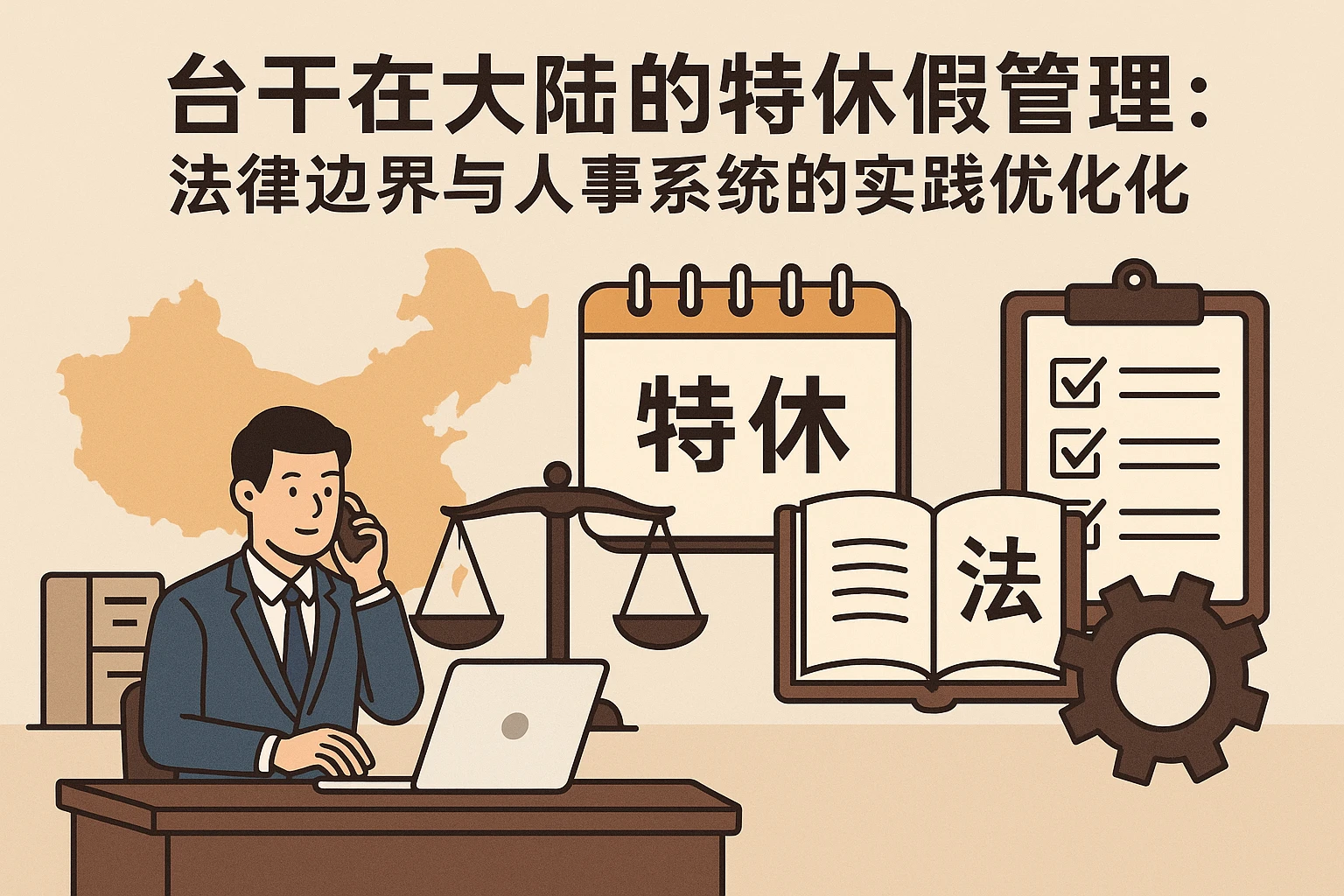 台干在大陆的特休假管理：法律边界与人事系统的实践优化