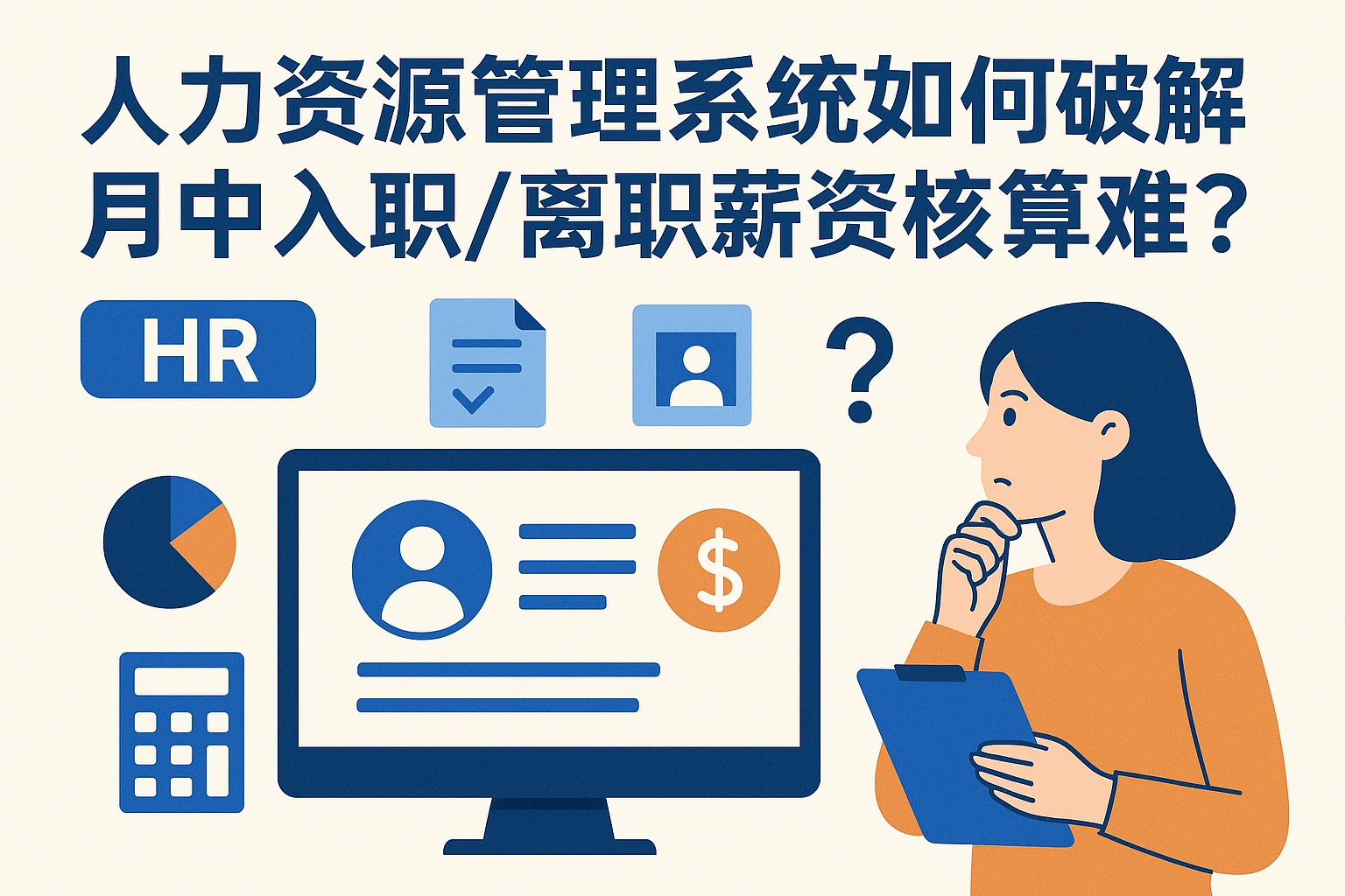 人力资源管理系统如何破解月中入职/离职薪资核算难题?