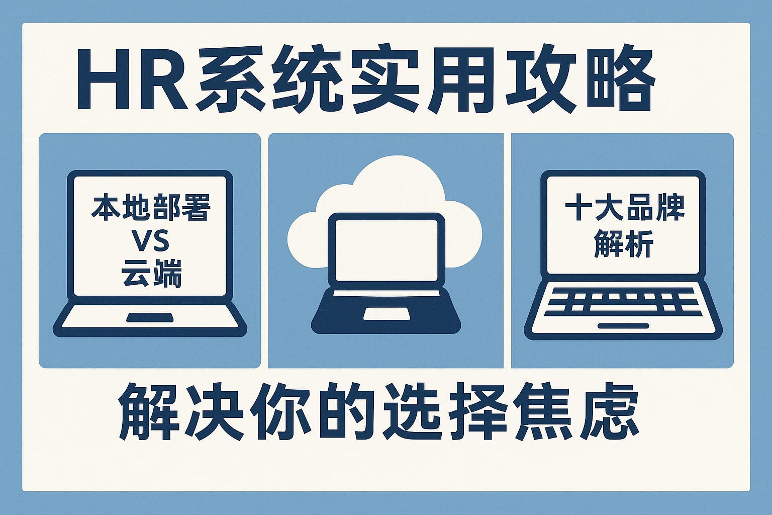HR系统实用攻略:本地部署vs云端,十大品牌解析,解决你的选择焦虑