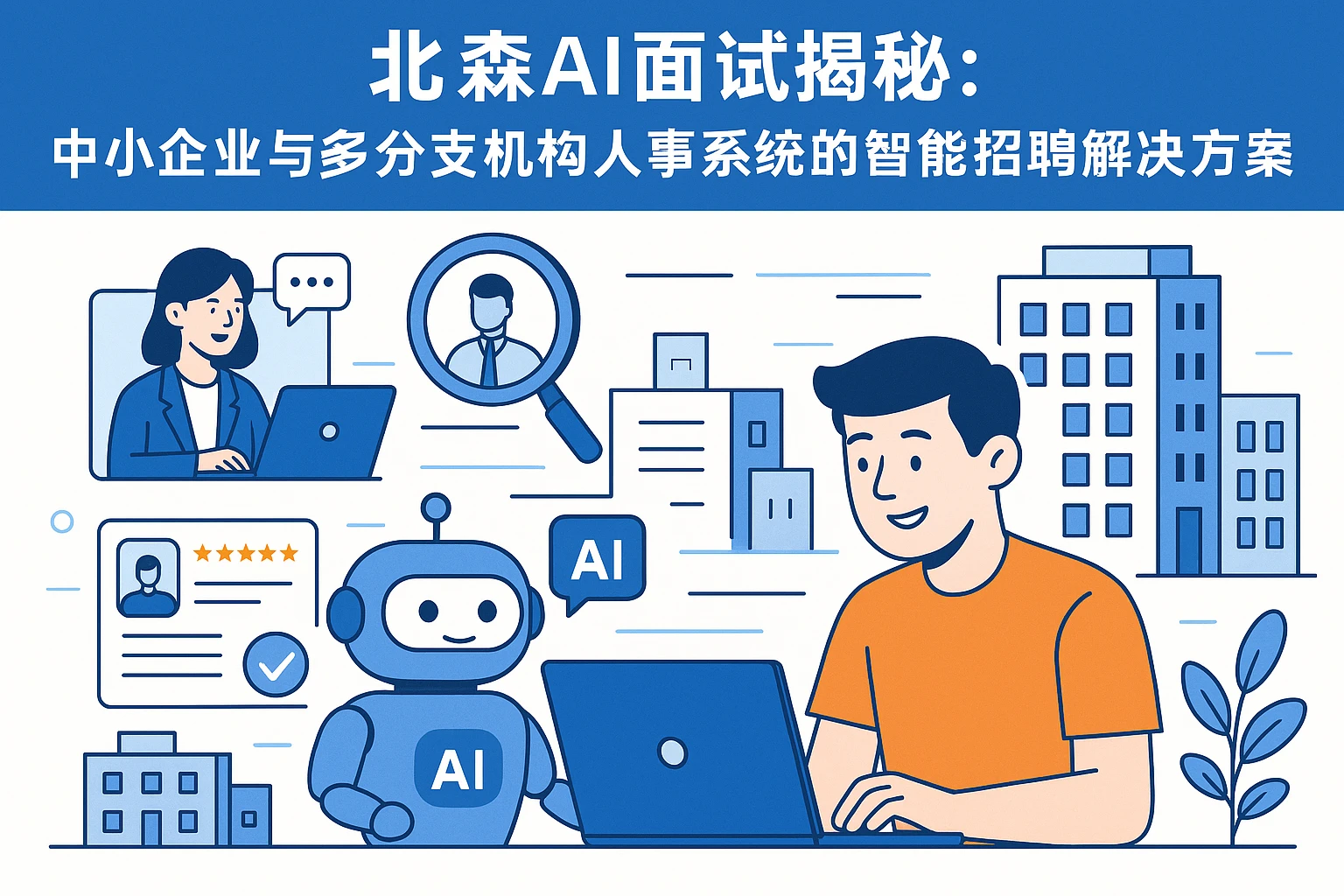 北森AI面试揭秘:中小企业与多分支机构人事系统的智能招聘解决方案