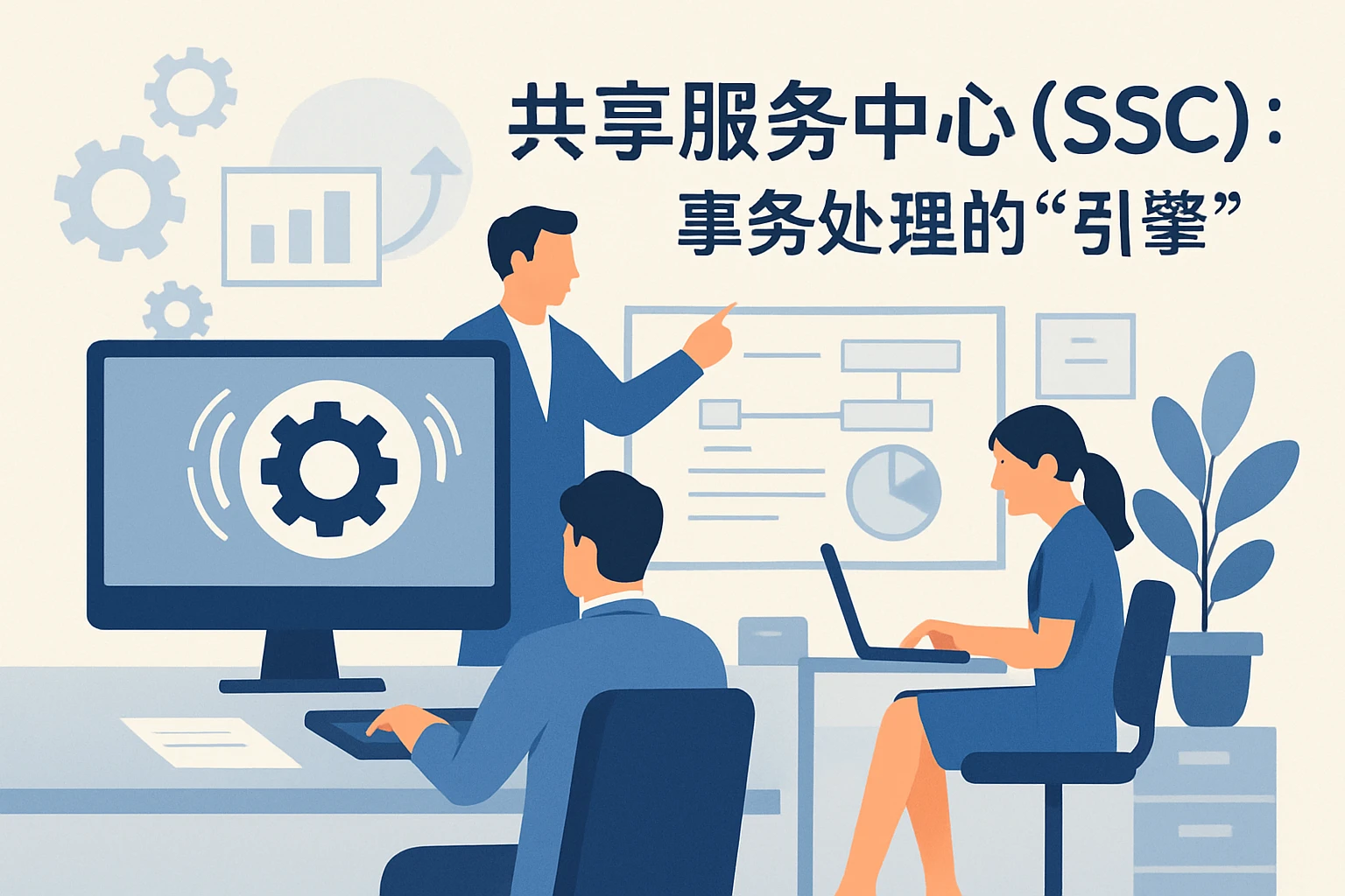 2. 共享服务中心(SSC):事务处理的“引擎”