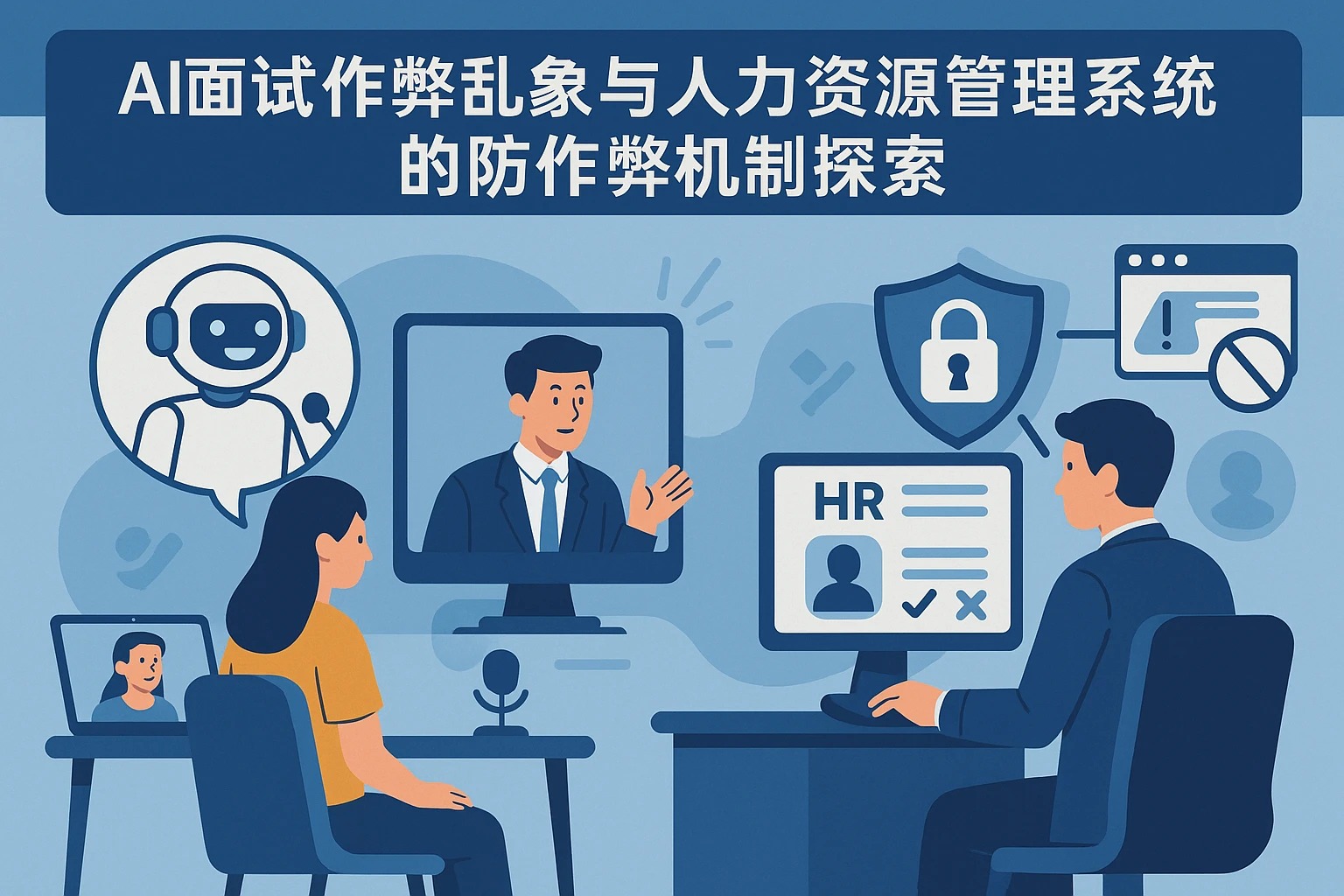 AI面试作弊乱象与人力资源管理系统的防作弊机制探索