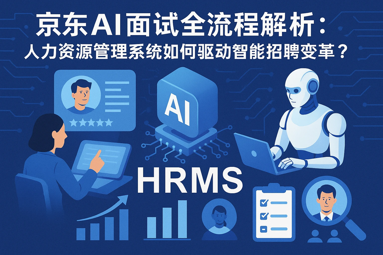 京东AI面试全流程解析:人力资源管理系统如何驱动智能招聘变革?