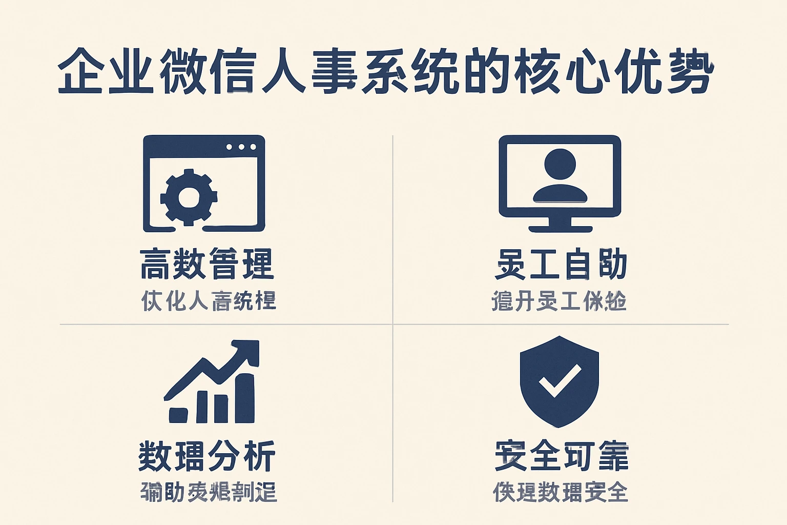 企业微信人事系统的核心优势