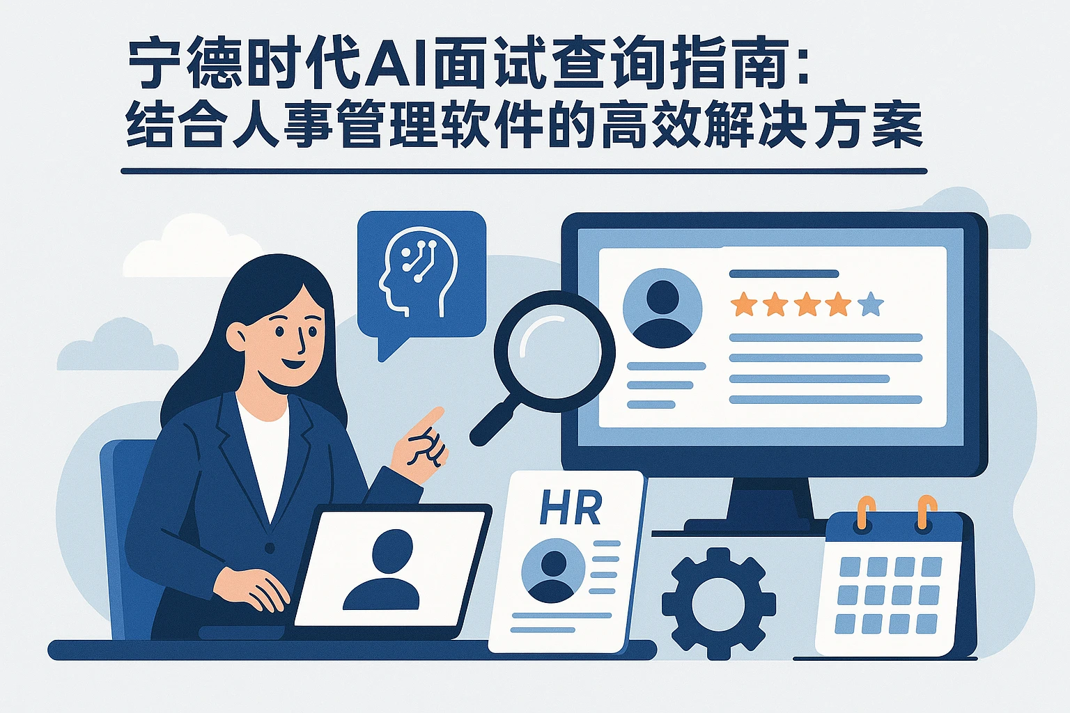 宁德时代AI面试查询指南:结合人事管理软件的高效解决方案