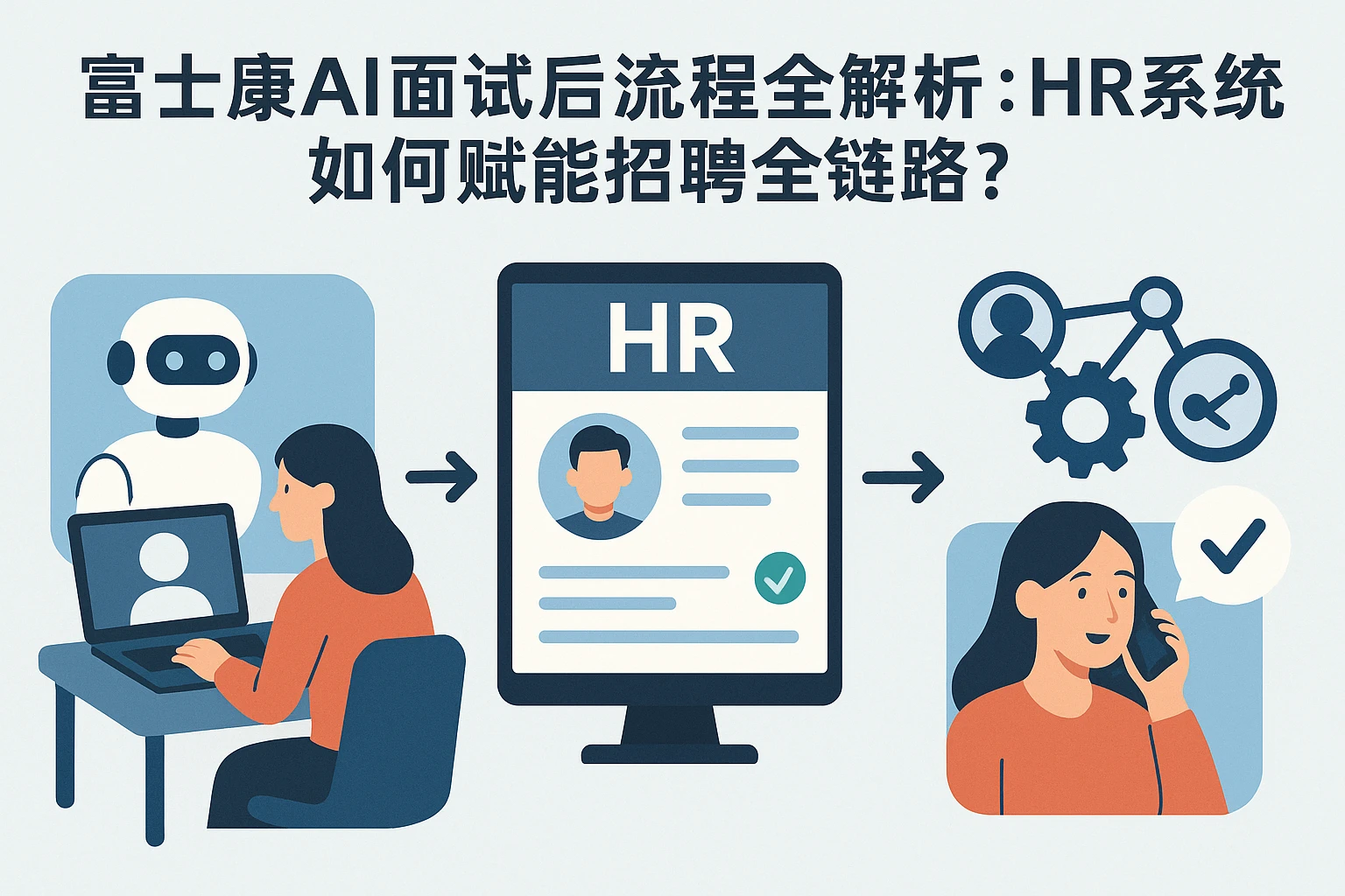 富士康AI面试后流程全解析:HR系统如何赋能招聘全链路?