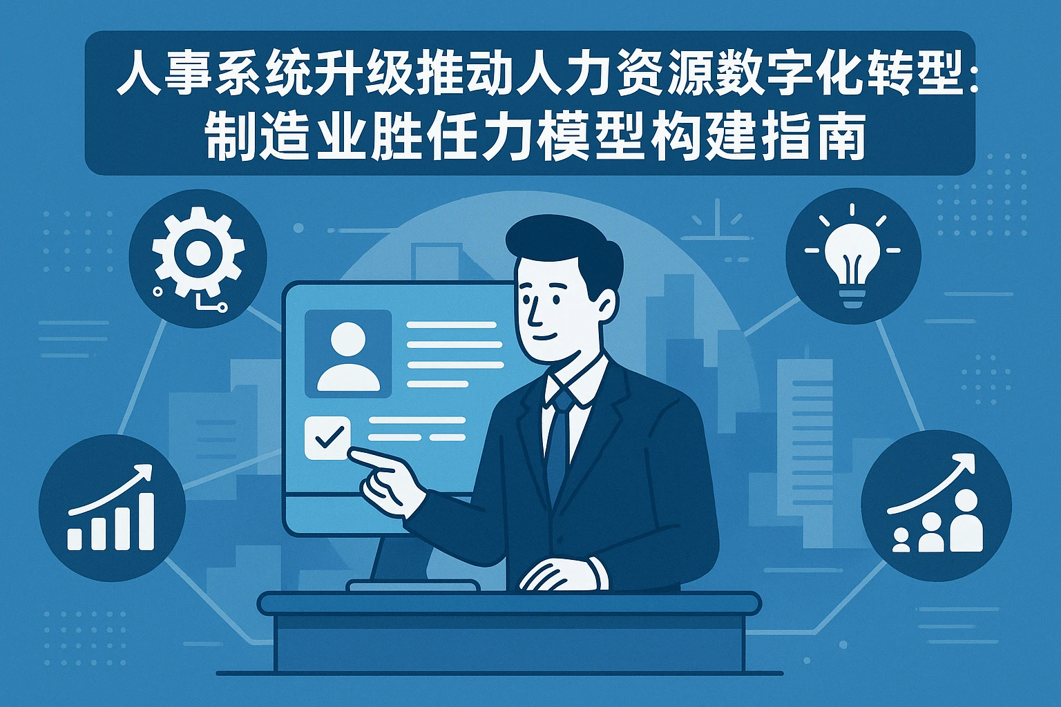 人事系统升级推动人力资源数字化转型:制造业胜任力模型构建指南