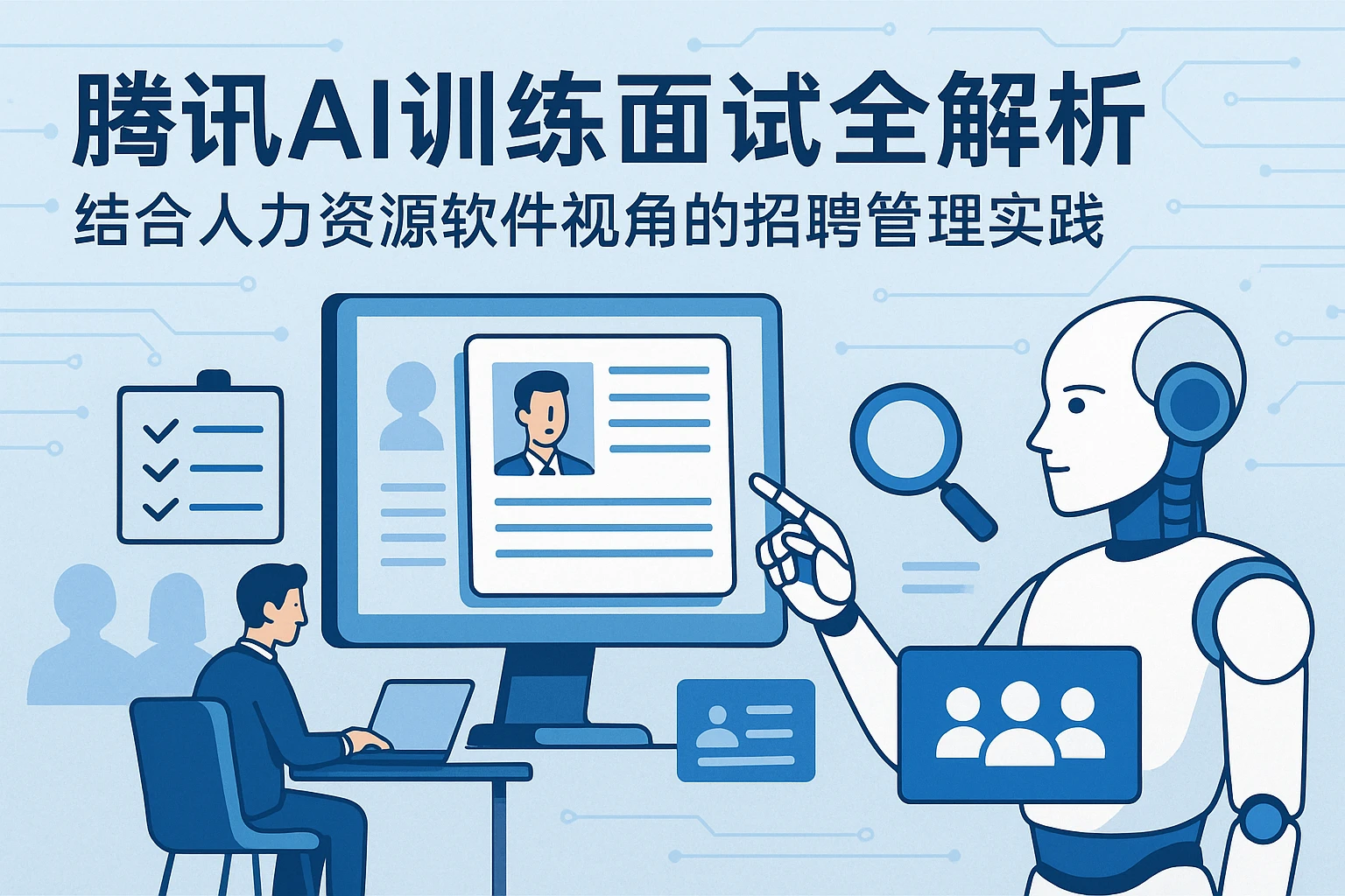 腾讯AI训练面试全解析:结合人力资源软件视角的招聘管理实践