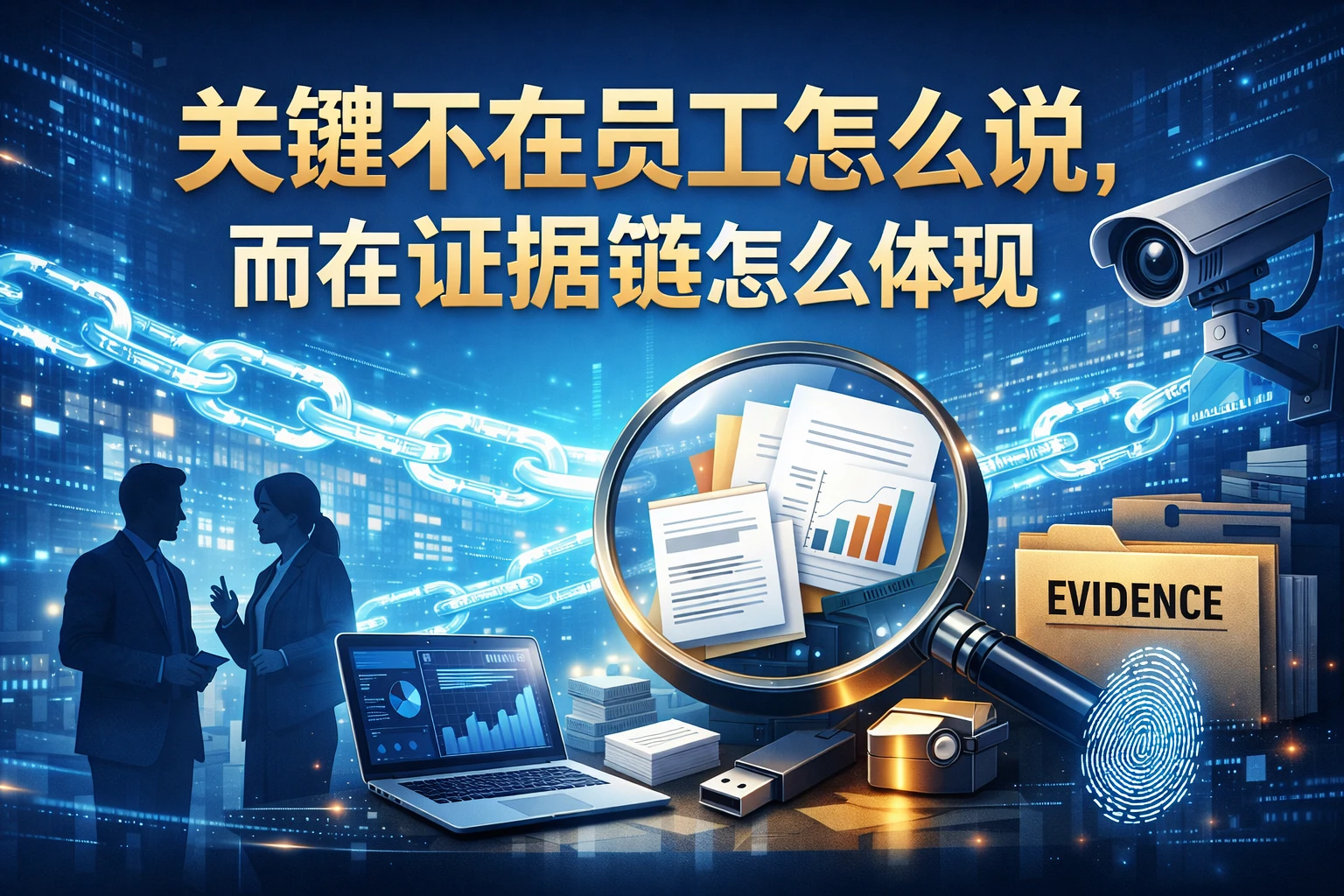 关键不在员工怎么说，而在证据链怎么体现