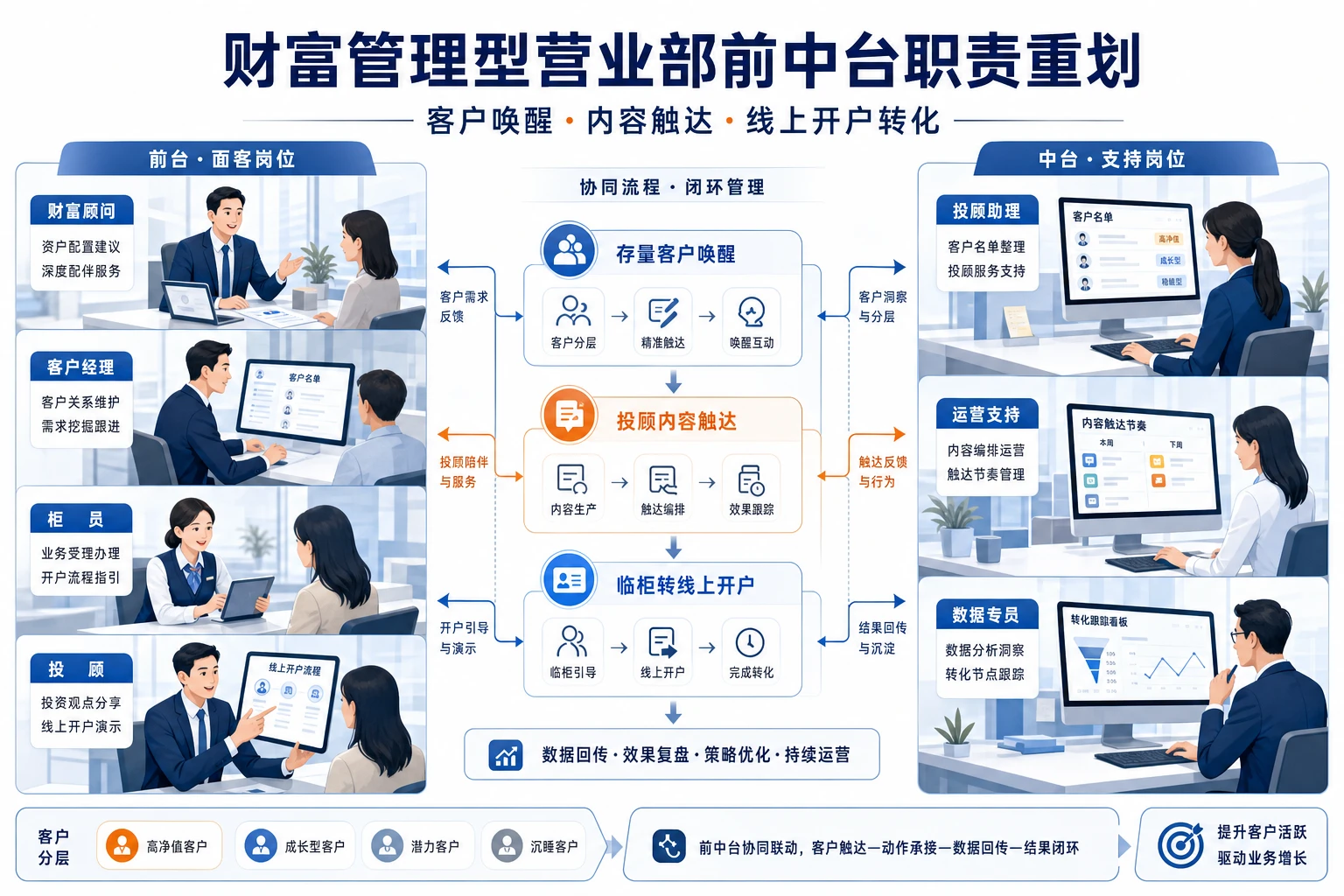 2026年财富管理型营业部前中台职责重划与协同框架