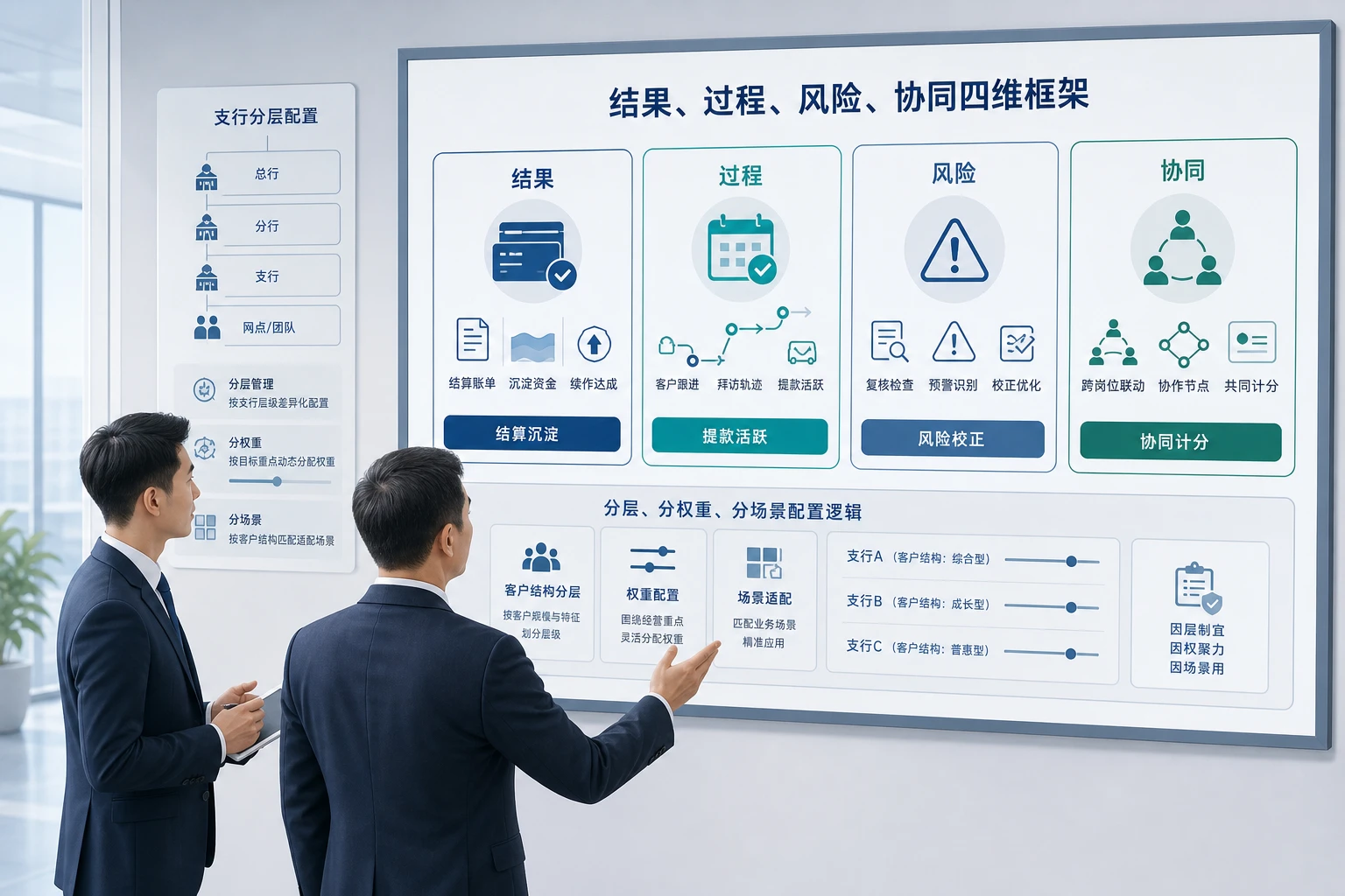 城商行对公客户经理绩效权重重构与续作质量考核框架(2026年版)