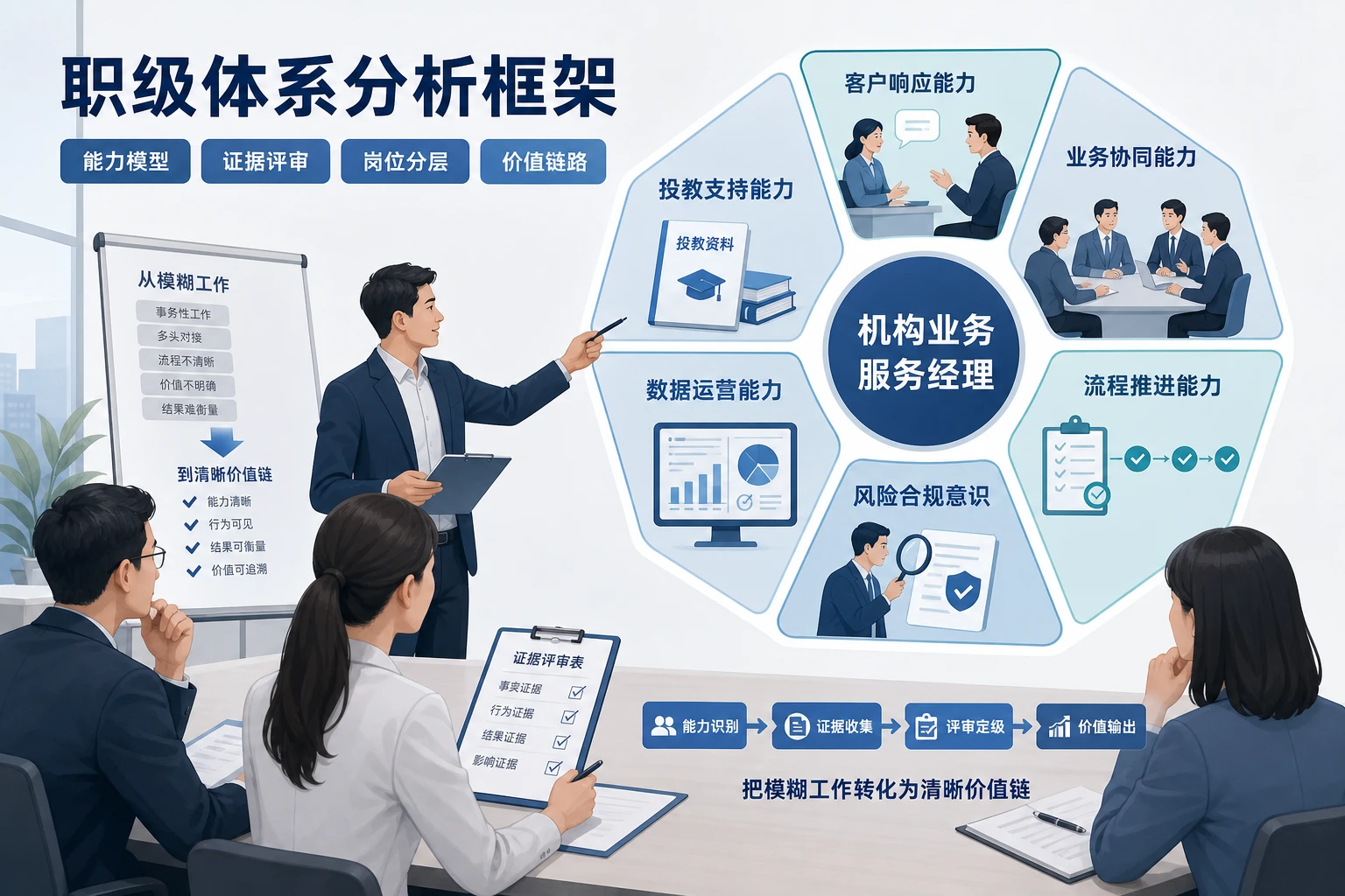 证券机构业务服务经理职级体系与晋升闸口设计(2026年版)