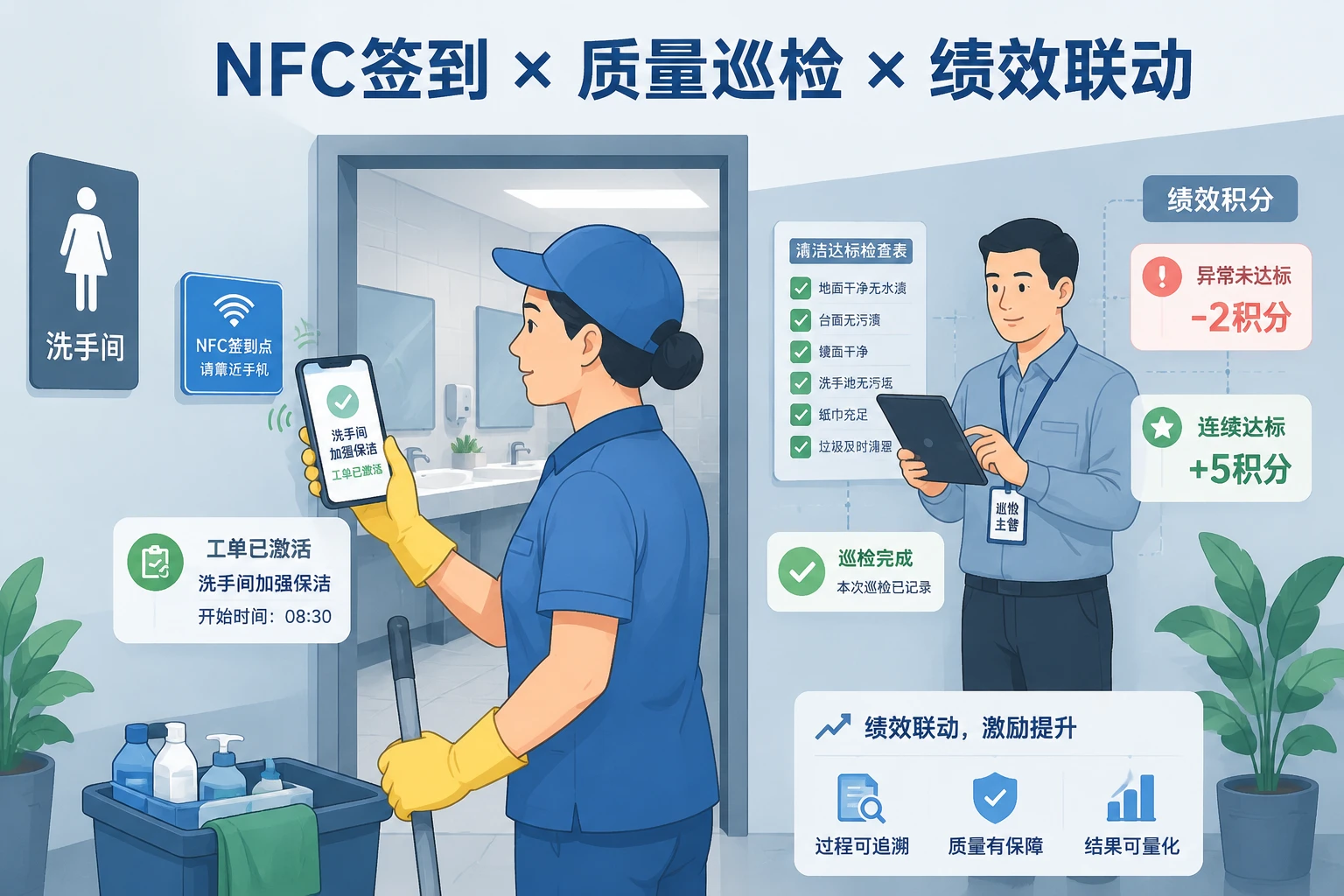 2026年商业物业保洁智能排班与巡检绩效闭环白皮书