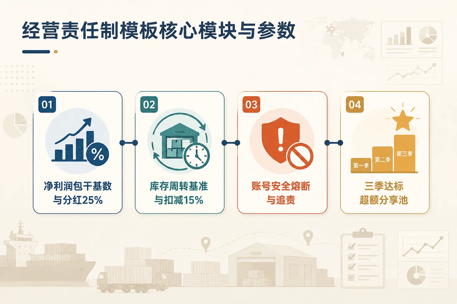 2026年跨境电商运营小组净利润包干与库存周转熔断模板